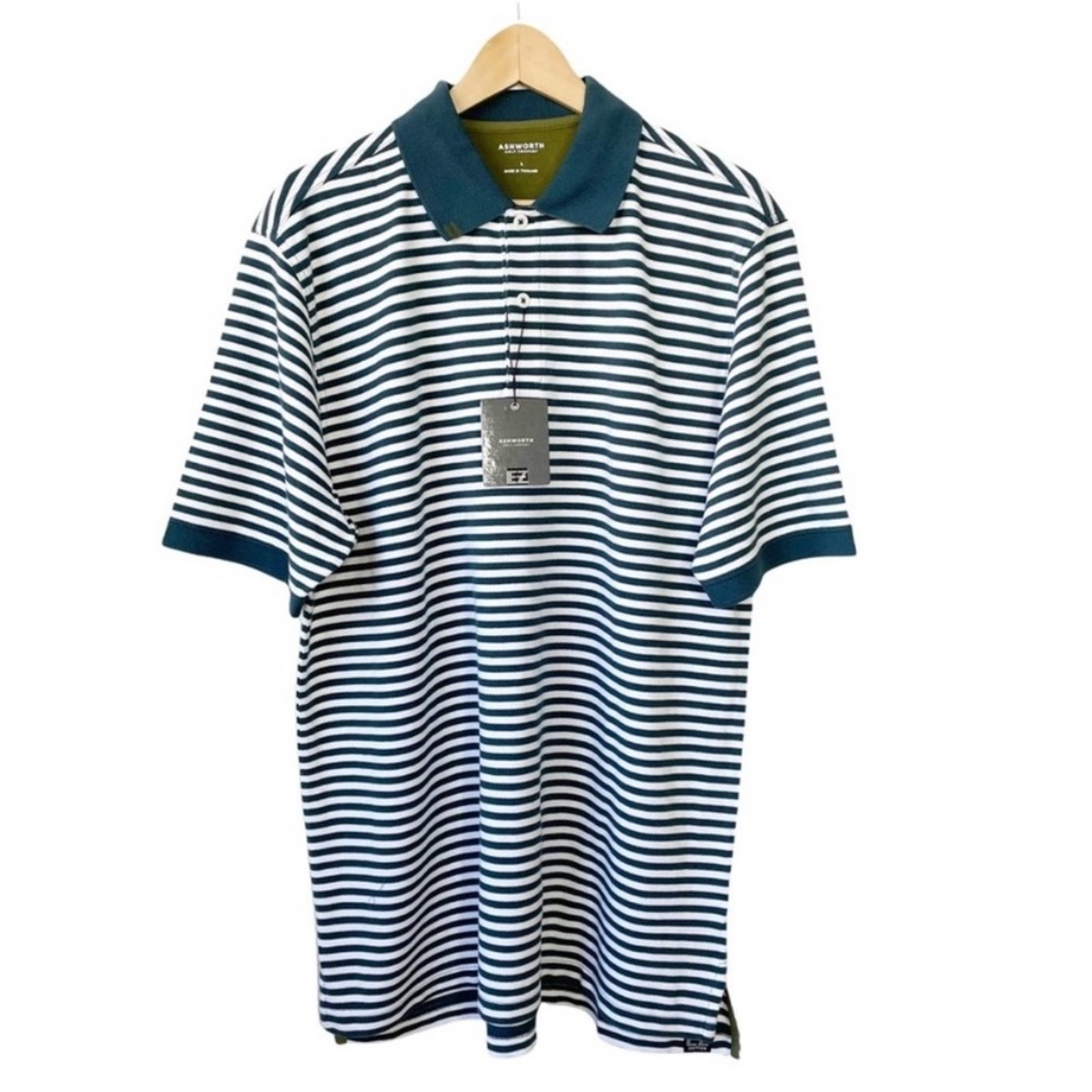 NWT Mens Ashworth Golf Polo